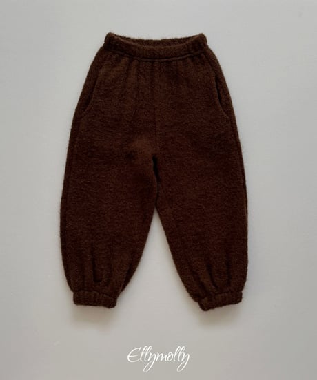 予約Elly Molly Beef fleece pants