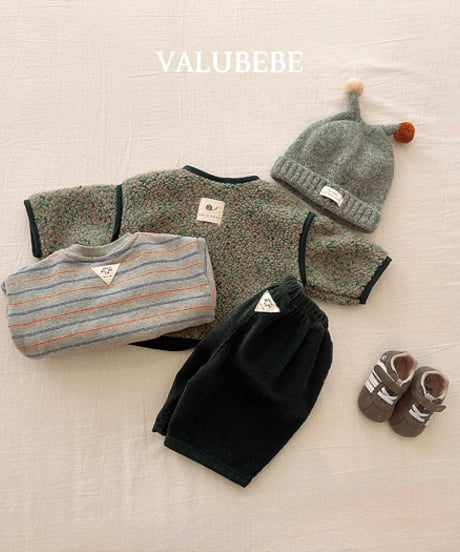 予約 valubebe Pantteok corduroy pants