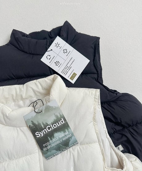 予約 atomeme Pongle padded vest