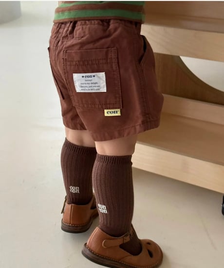予約 con Warm-tone shorts