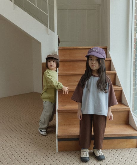 予約 lalaland Basic cotton pants