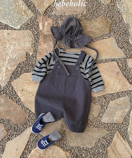 予約 bebeholic Day suspender suit