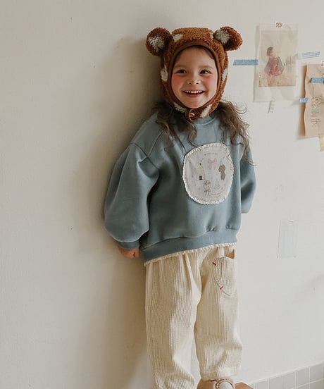 予約 FLO Winter bear hat