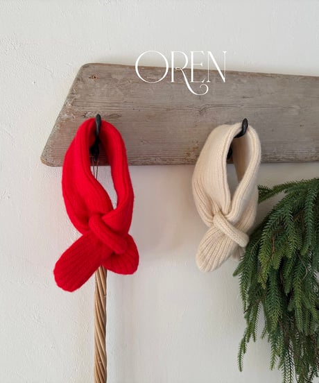 予約 OREN Ho Ho Fluffy Scarf