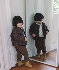 予約 ONU B slim golji pants
