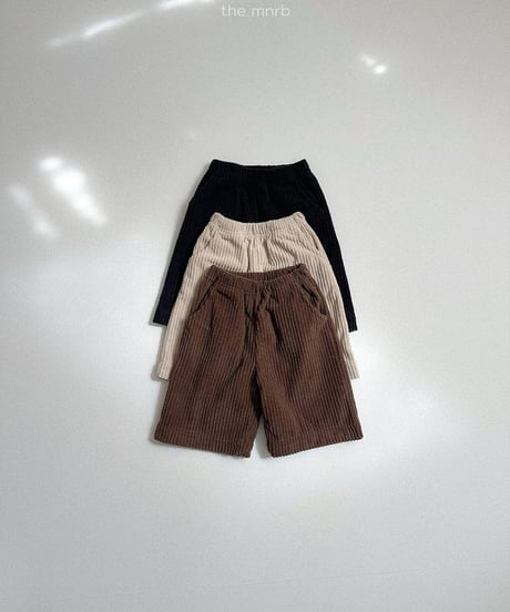 予約minirobe Curot pants