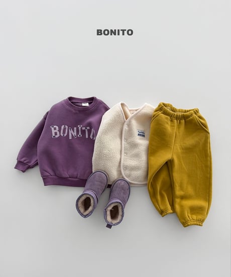 予約 bonito Rough Bonito man to man