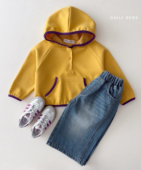 予約 daily bebe Colored pencil hood