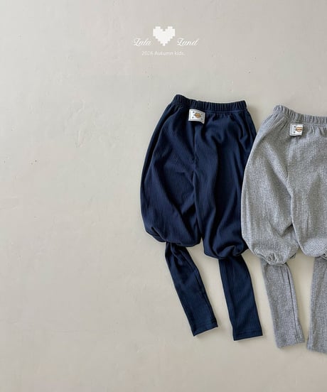 予約 lalaland Warmer pants
