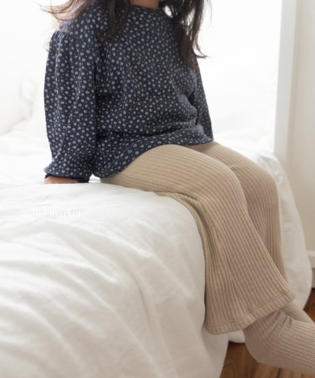 予約 mimi market Pleated Collar Tee