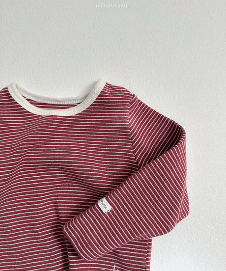 予約 atomeme Aden stripe T