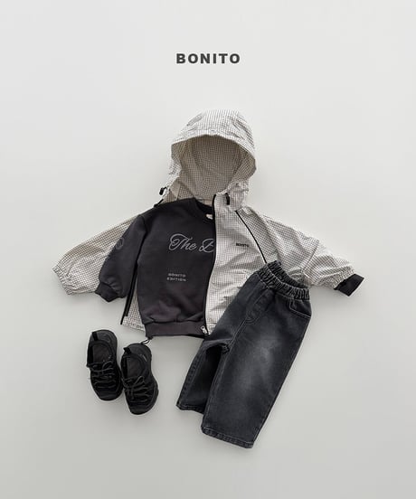 予約 bonito The bony totering man to man (ママとお揃い)
