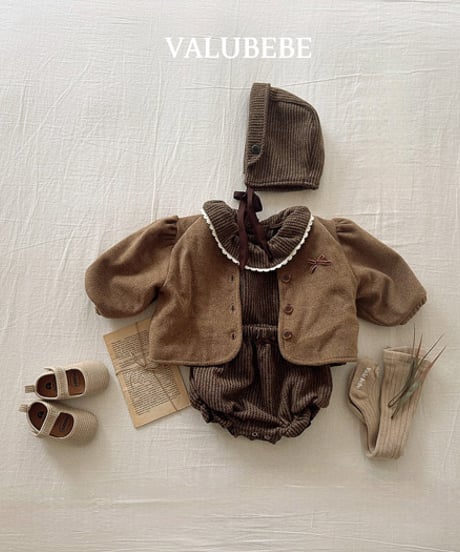 予約 valubebe Herringbone frill pumpkin pants