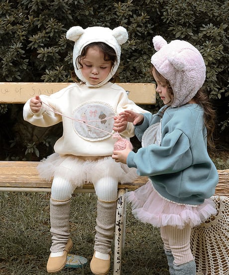 予約 FLO Winter bear hat