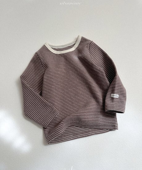 予約 atomeme Aden stripe T