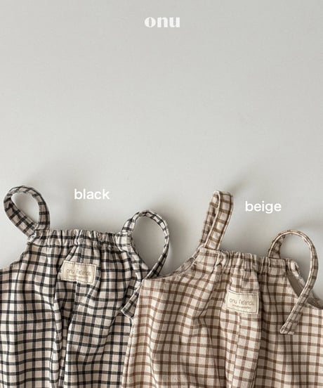 予約 ONU Check shearing suspender