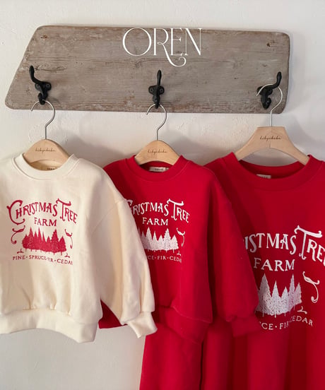 予約 OREN Merry Christmas Sweatshirt