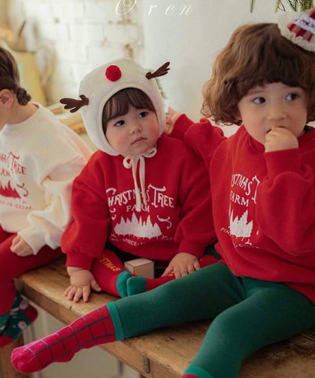 予約 OREN Merry Christmas Sweatshirt Suit