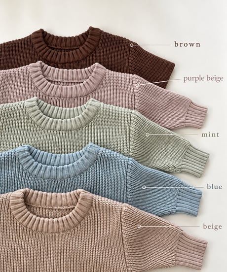 即納　Little Muse Knit