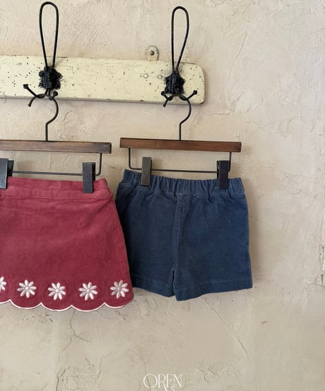予約 OREN Bella Embroidered Culotte Pants