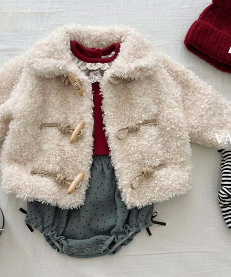 予約 valubebe Tetty fur jacket