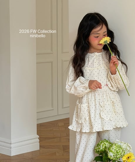 予約 ninibello Miele lace pants