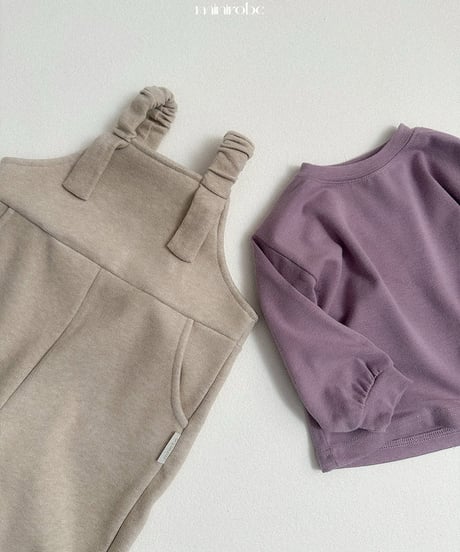 予約minirobe Loose basic tee
