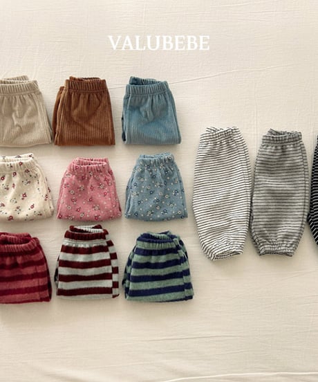 予約 valubebe Winter embo pants 26