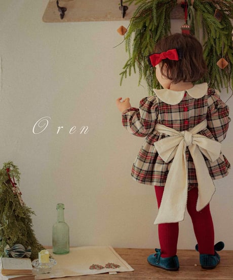 予約 OREN Velvet Ribbon Hair Clip