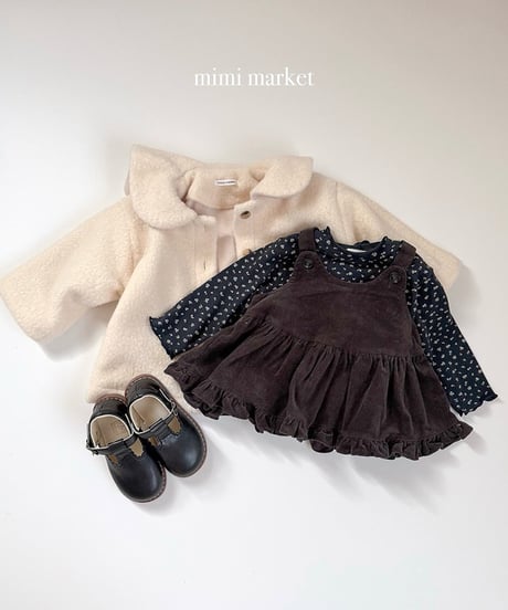 予約 mimi market Corduroy Blanc