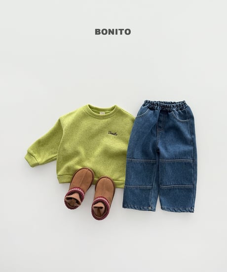予約 bonito Boca Knit man to man