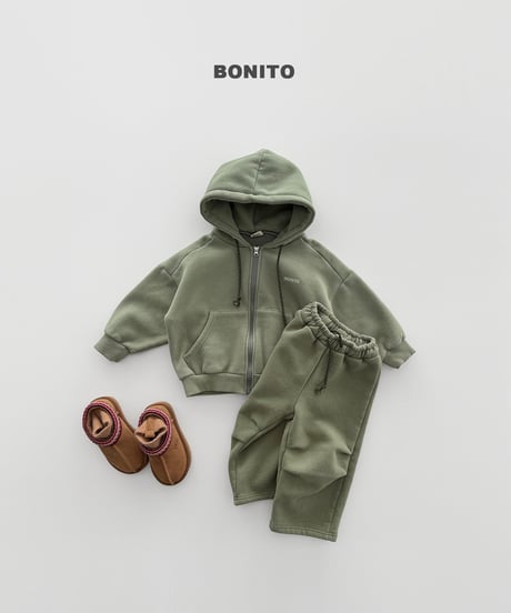 予約 bonito Knee Pintuck Straight-Leg Pants