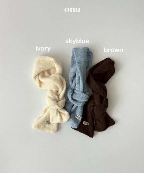 予約 ONU Warm muffler