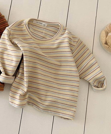 予約 valubebe Rocco striped tee