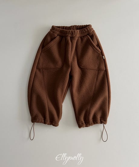 予約Elly Molly Beef fleece pants
