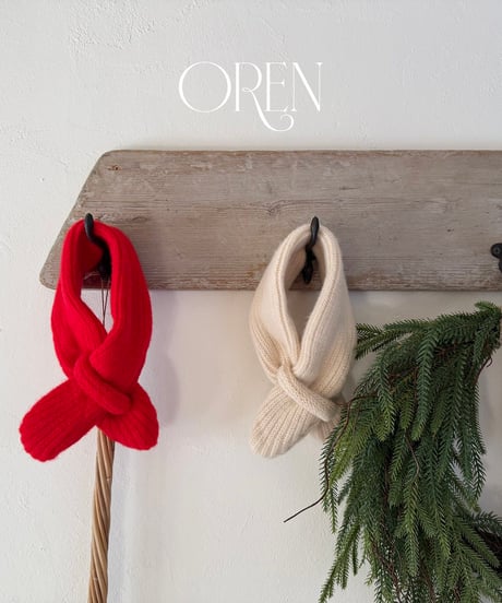 予約 OREN Ho Ho Fluffy Scarf