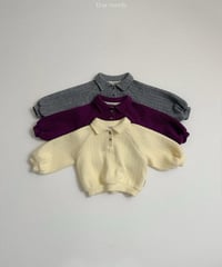 予約minirobe Boy collar Man to Man