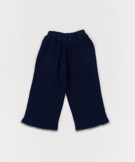 予約 The beige Mello waffle pants