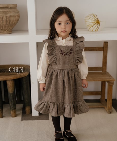 予約 OREN Solen Suspender Dress
