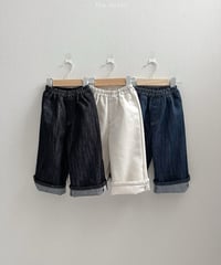 予約minirobe Non-fade denim pants