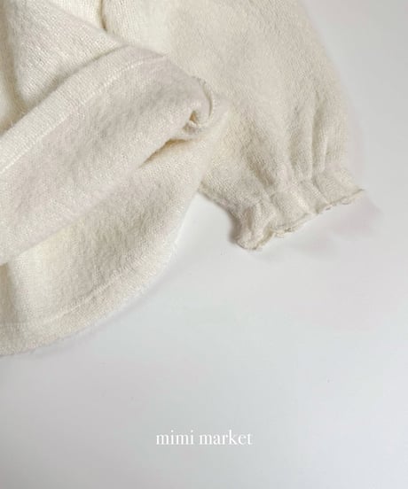 予約 mimi market Hair collar tee