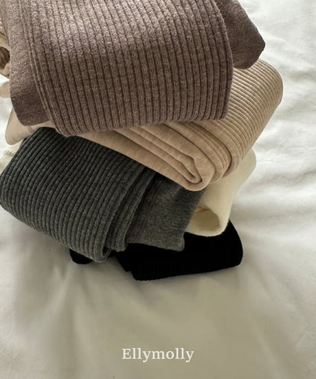 予約Elly Molly Fleece-Lined Basic Tights