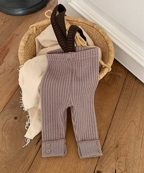 予約 bebeholic Claire Knit Leggings
