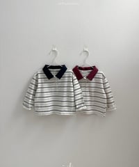 予約 atomeme Aiden collar tee