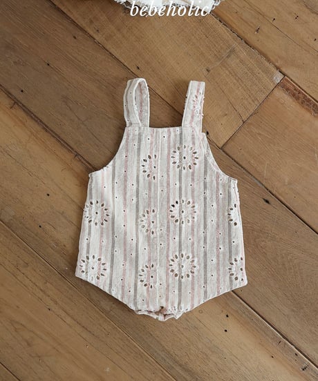 予約 bebeholic Deli suspender suit