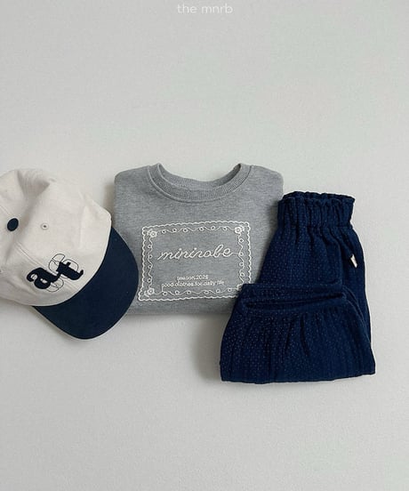 予約minirobe Chubby 8-part pants