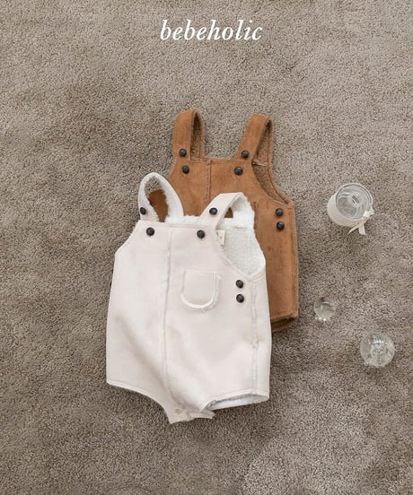 予約 bebeholic Moose suspender suit