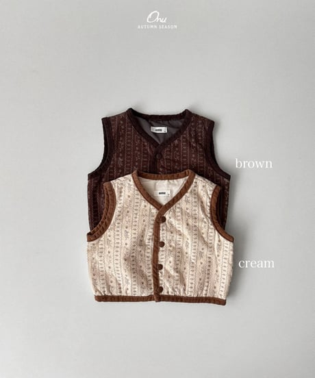 予約 ONU Grimnubim vest