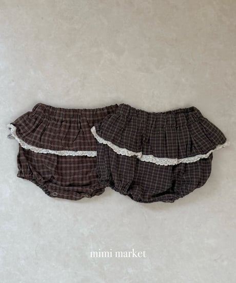 予約 mimi market Check Bloomer