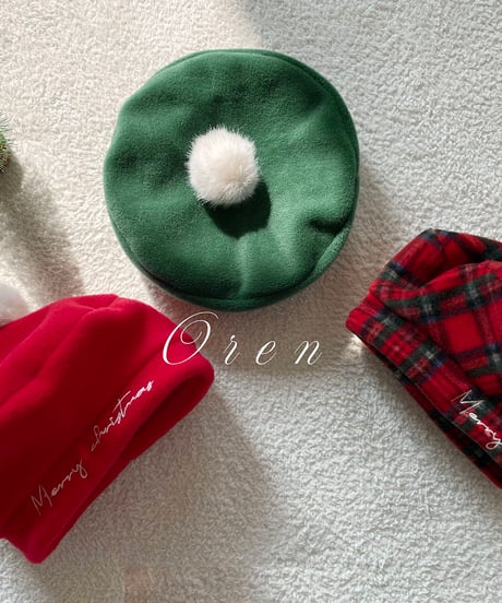 予約 OREN Eve Pom-Pom Beret